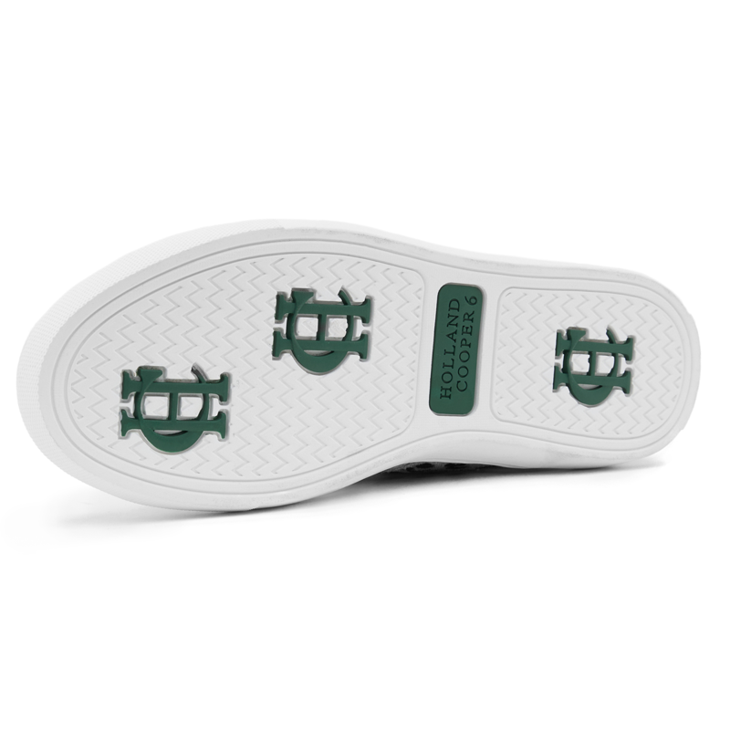 Holland Cooper Knightsbridge Court Trainer - White-4