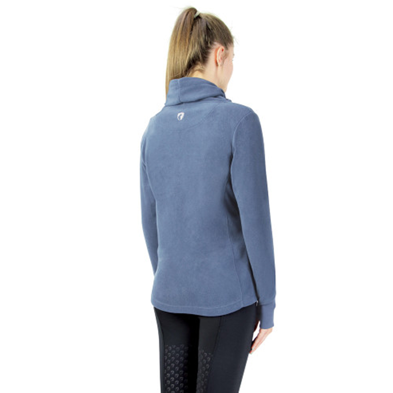 Hy Equestrian Synergy Cowl Neck Top - Riviera-1