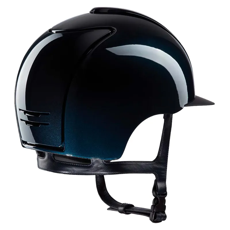 Kep Cromo 2.0 Shine Riding Hat - Blue-1