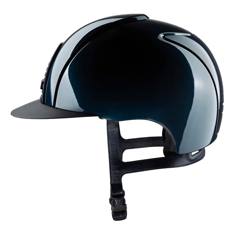 Kep Cromo 2.0 Shine Riding Hat - Blue-2