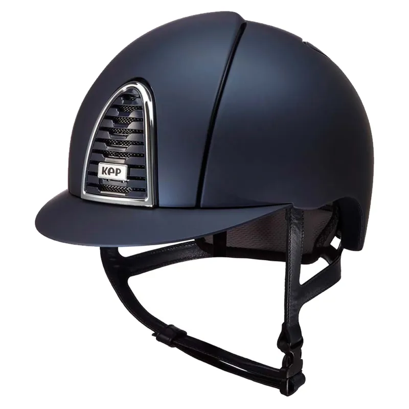 Kep Cromo 2.0 Textile Riding Hat Blue