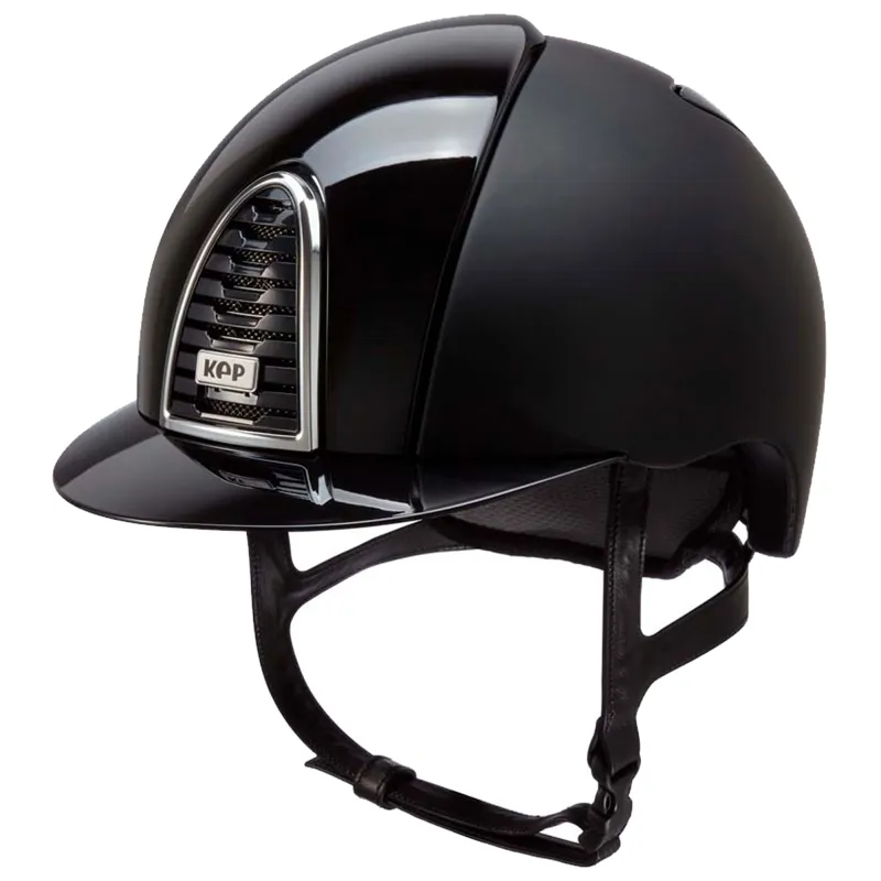 Kep Cromo 2.0 Textile/Polish Riding Hat - Black