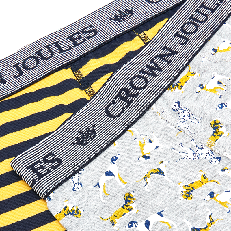 Joules Crown Joules Underwear 2 Pack - Mans Bestfriend-2