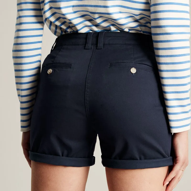 Joules Cruise Mid Length Chino Short - French Navy-2