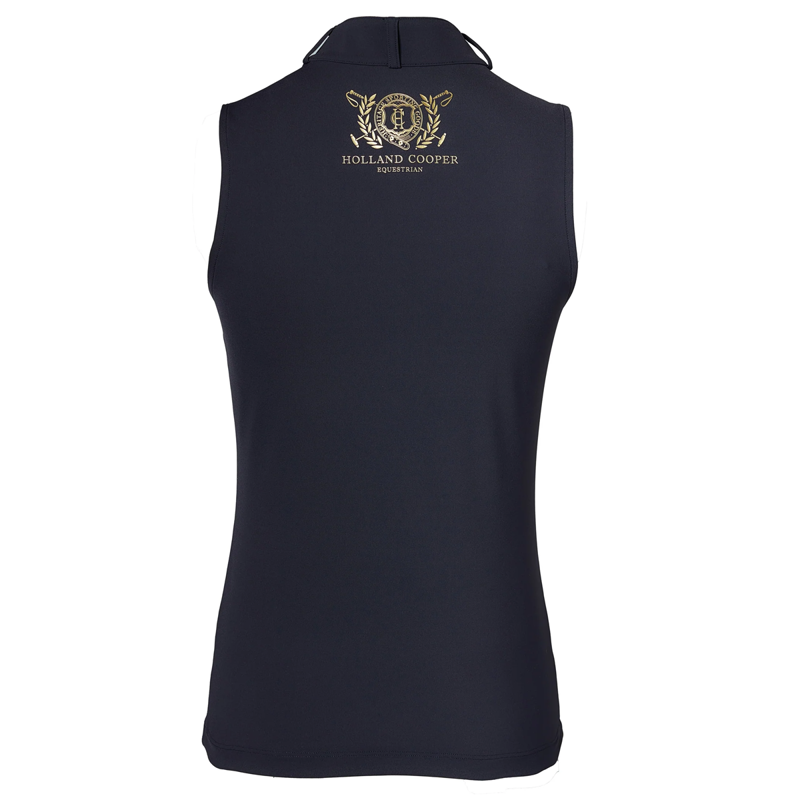Holland Cooper Crystal Sleeveless Base Layer - Ink Navy-5