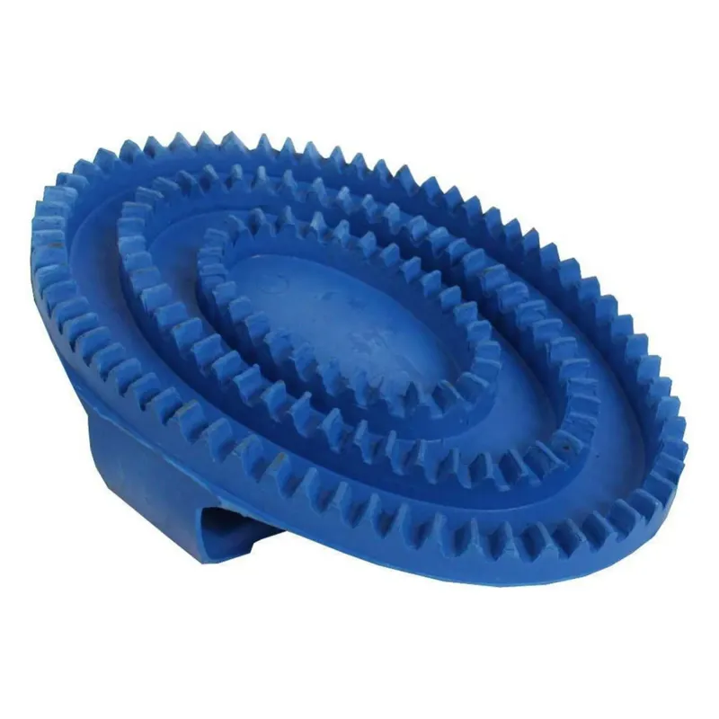 StableKit Rubber Curry Comb - Blue