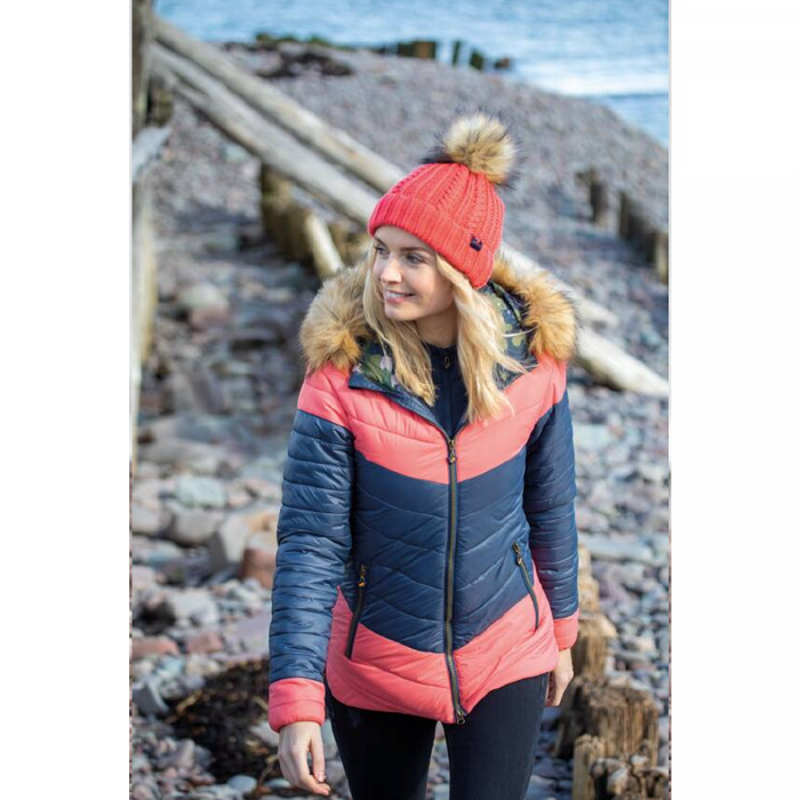 Aubrion Dalston Ladies Insulated Jacket - Navy-2