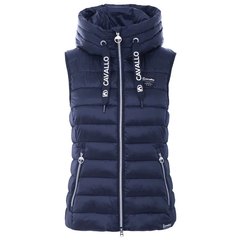Cavallo Damira Quilted Waistcoat - Darkblue