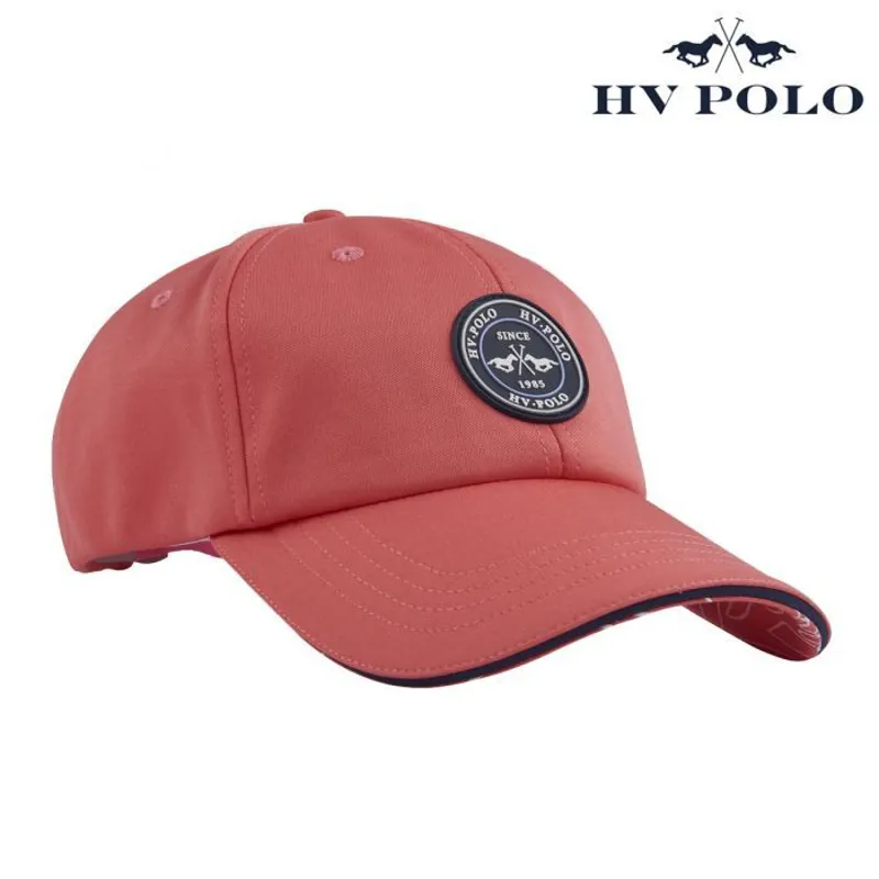 HV Polo Danielle Baseball Cap - Bright Coral