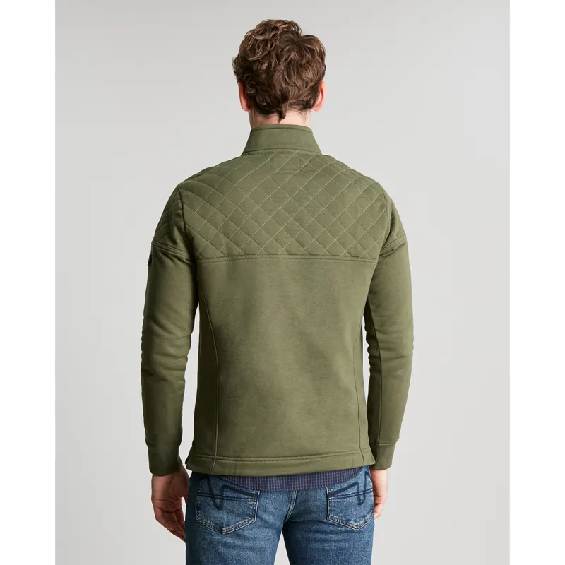 Joules Darrington Quarter Zip Sweatshirt - Khaki-2