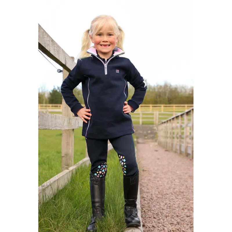 Dazzling Dream Sweatshirt By Little Rider - Navy/Pastel