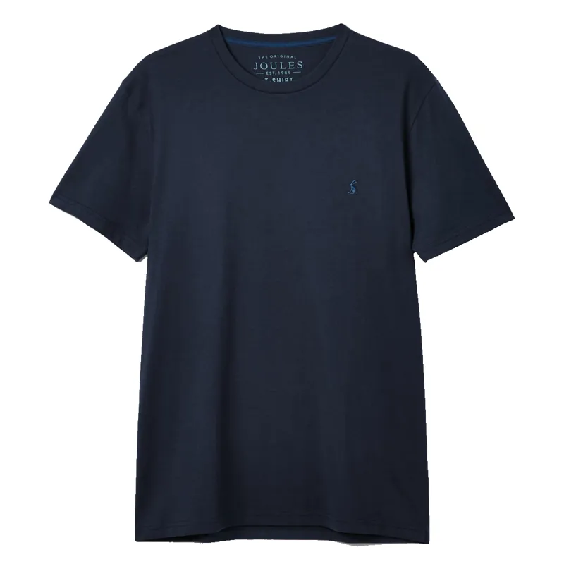 Joules Denton Men's Cotton Crew Neck T-Shirt - French Navy