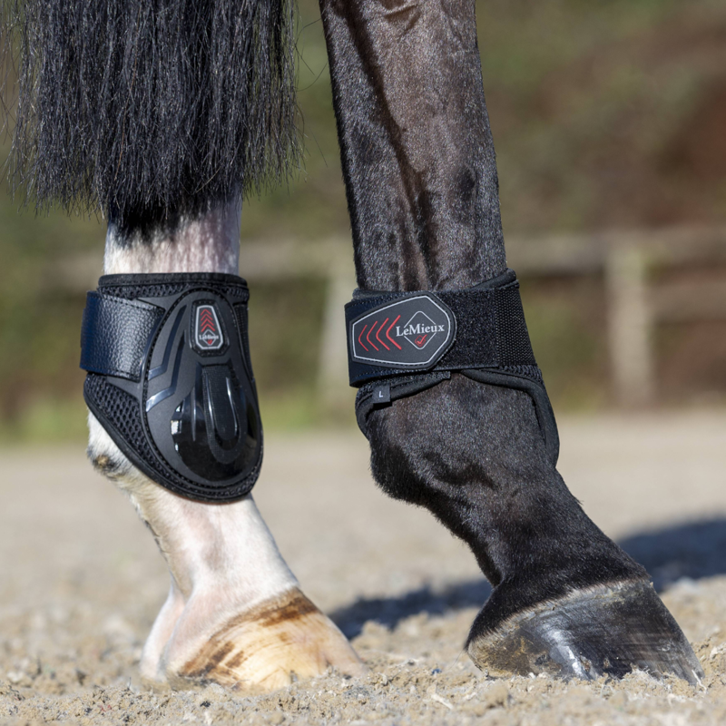 LeMieux Derby ProJump Fetlock Boots - Black-3