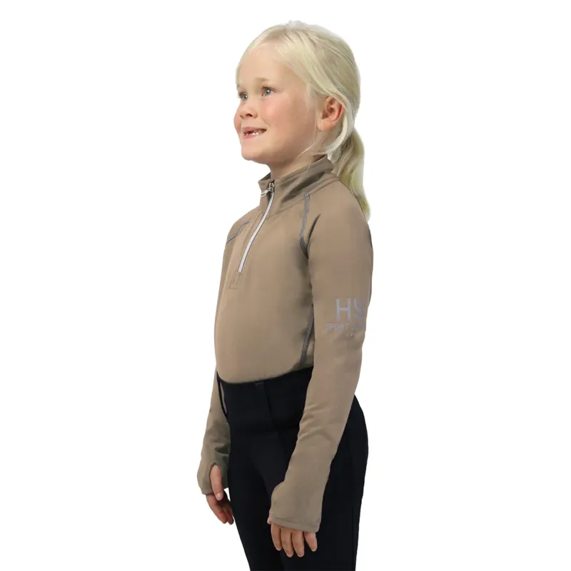 Hy Sport Active Young Rider Base Layer - Desert Sand