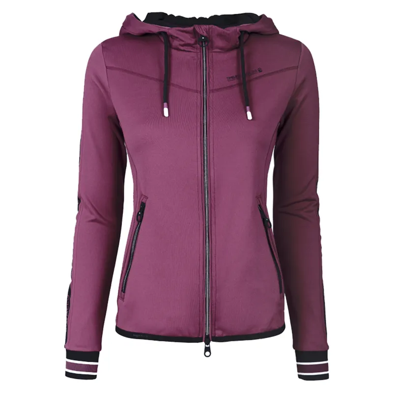 Cavallo Diane Fleece Hoody - Dark Raspberry