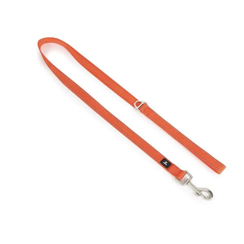 Digby and Fox Webbing Dog Lead - Orange
