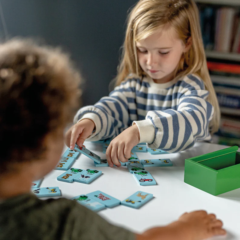 Tractor Ted Wooden Farm Dominoes-2