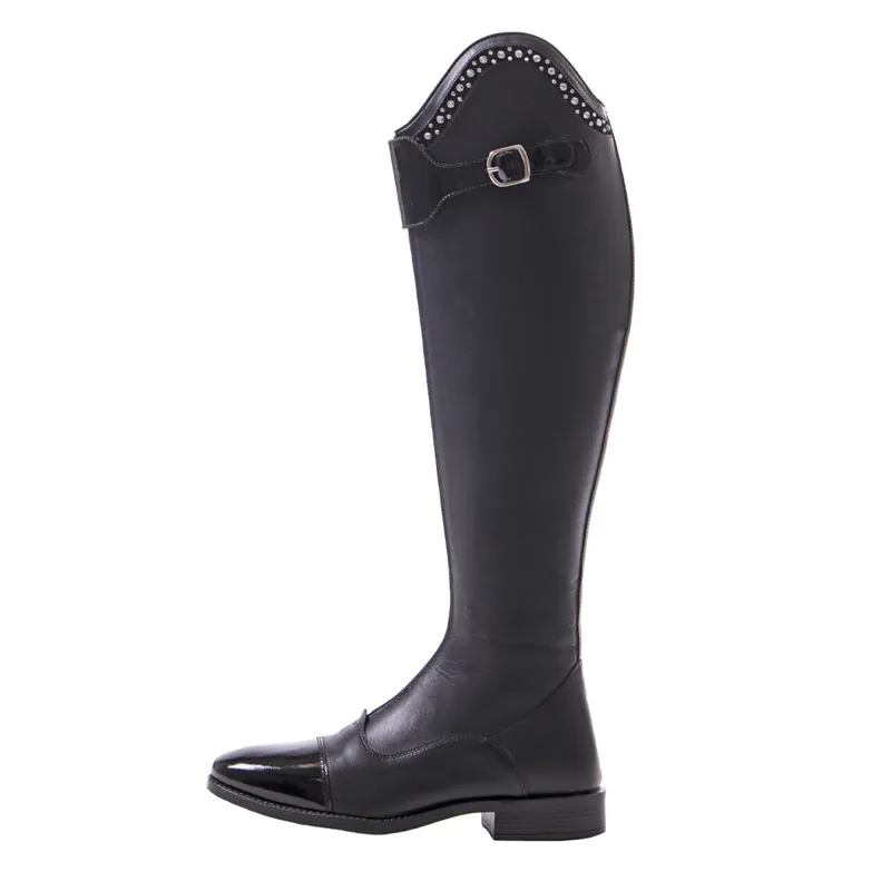 QHP Dorah Long Riding Boot - Black