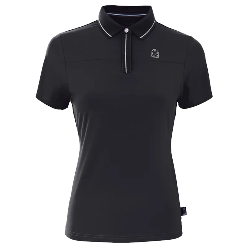 Cavallo Dores Polo Shirt - Black