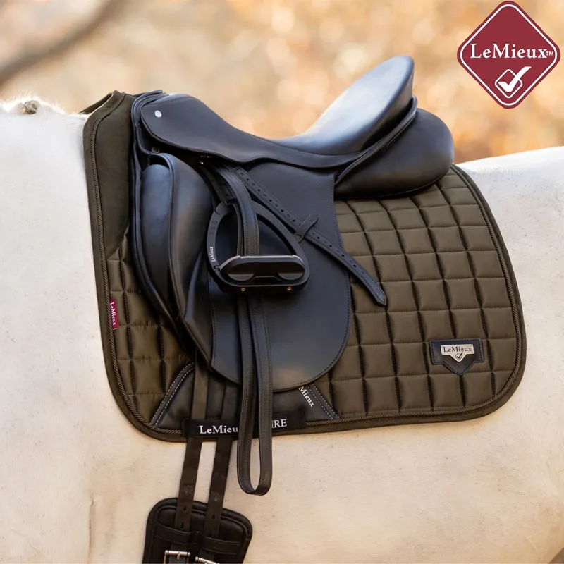 LeMieux Loire Memory Dressage Square - Oak-1