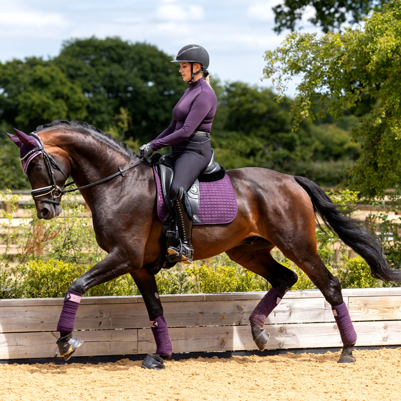 LeMieux Suede Dressage Square - Fig-2