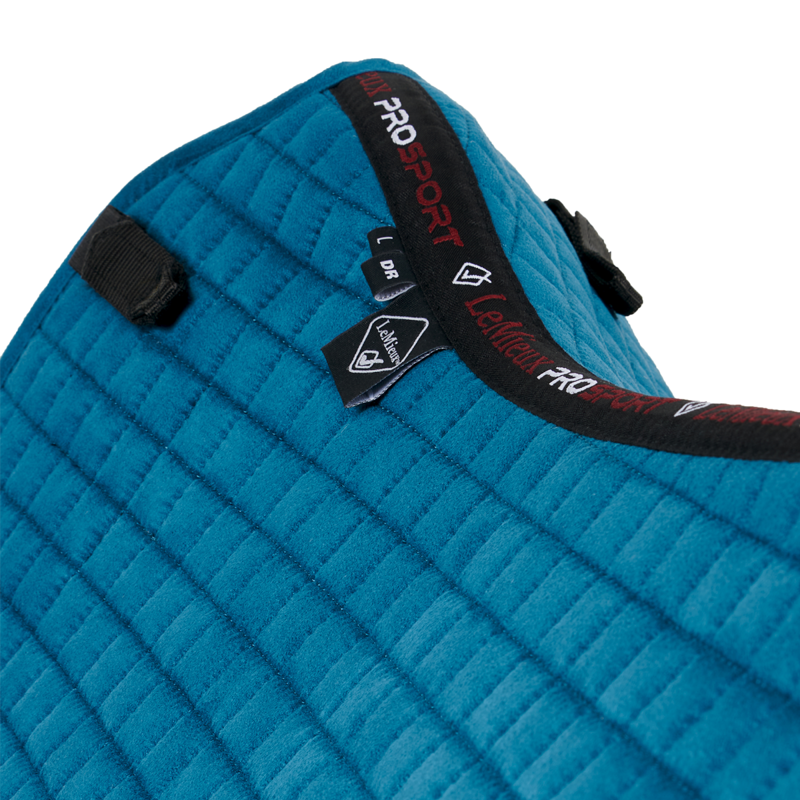 LeMieux Suede Dressage Square - Marine-1