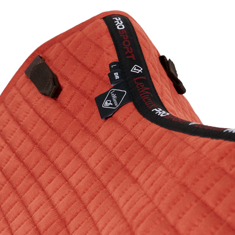 LeMieux Suede Dressage Square - Sienna-1