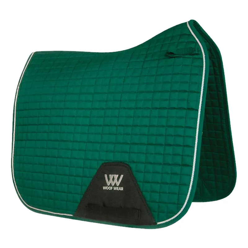 Woof Wear Dressage Saddle Cloth - British Racing Green