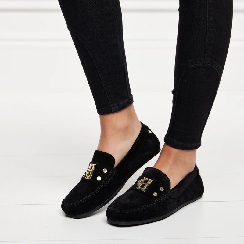Holland Cooper The Driving Loafer - Black-4