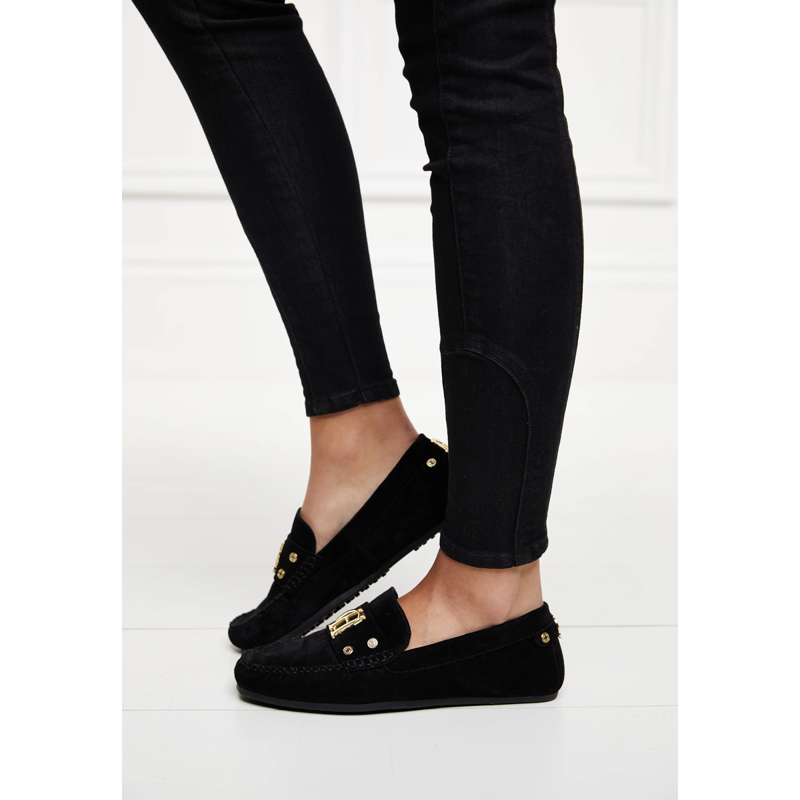 Holland Cooper The Driving Loafer - Black-5