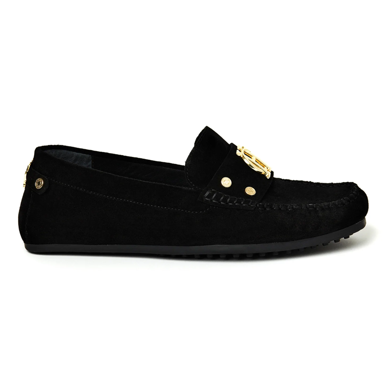Holland Cooper The Driving Loafer - Black-3