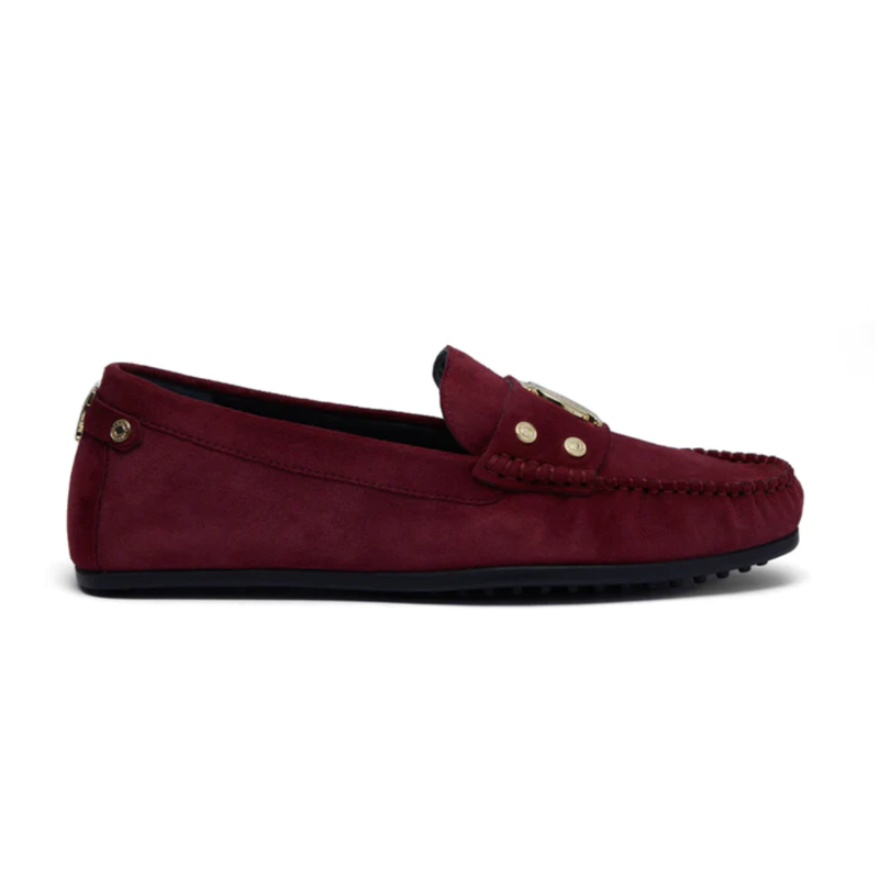Holland Cooper The Driving Loafer - Merlot-3