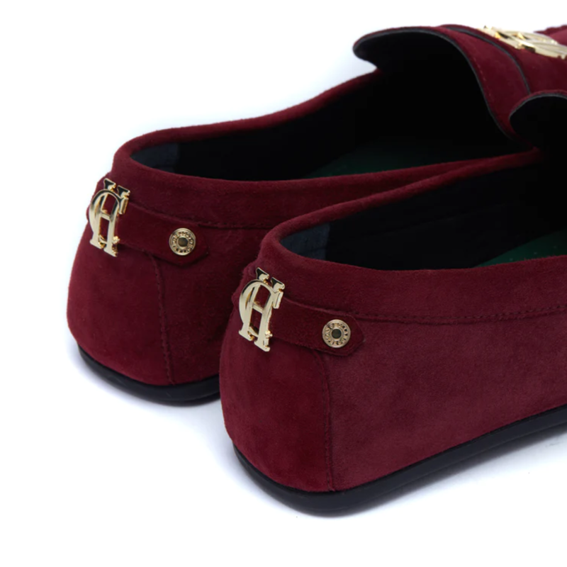 Holland Cooper The Driving Loafer - Merlot-4