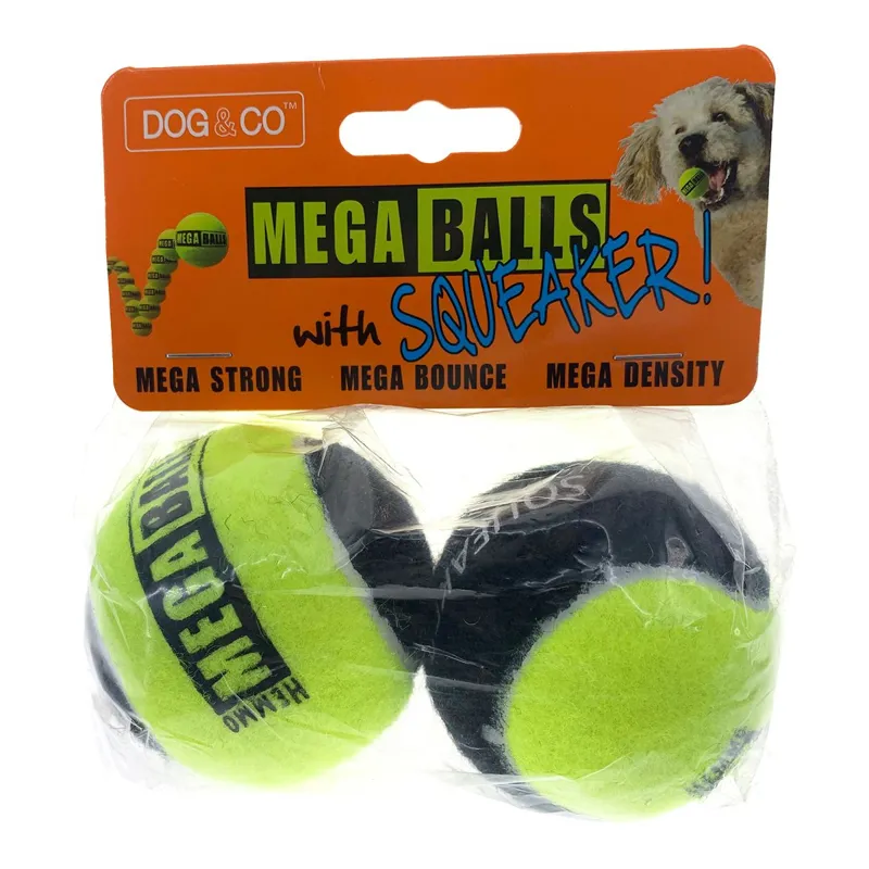 Hem And Boo 2.5 SQUEAKER Mega Balls - Pack Of 2