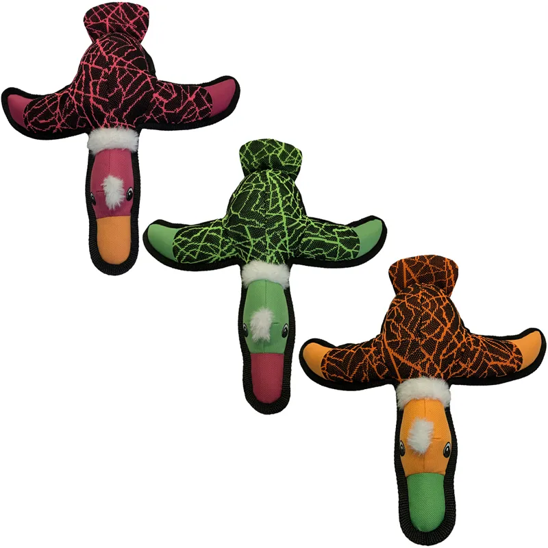 Hem and Boo Duck Brights Dog Toy - Assorted