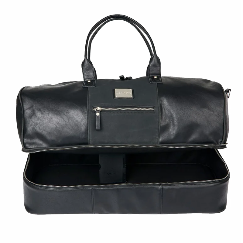 LeMieux PU Leather Duffle Bag - Black-1