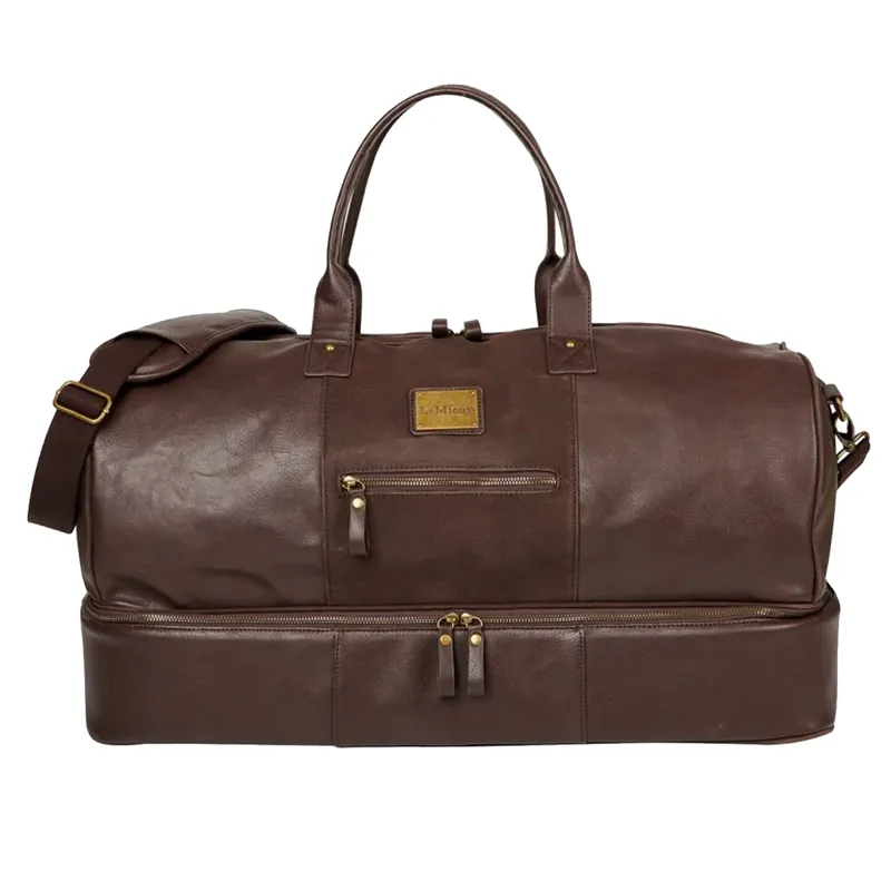 LeMieux PU Leather Duffle Bag - Brown
