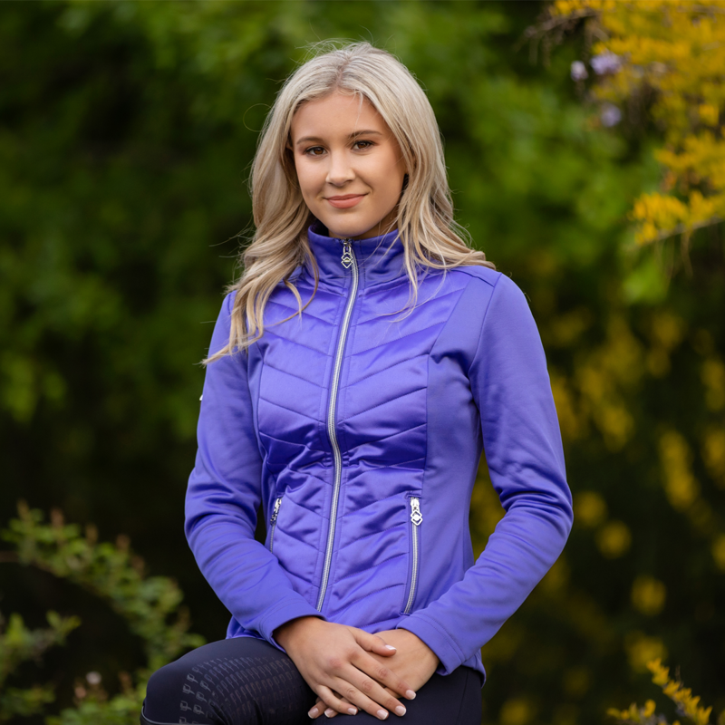 LeMieux Dynamique Jacket - Bluebell-5