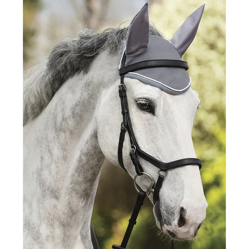 Horseware Rambo Airtech Ear Net - China Blue/Char/White