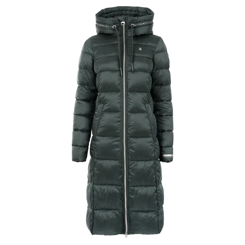 Cavallo Ebru Ladies Quilted Coat - Deep Green