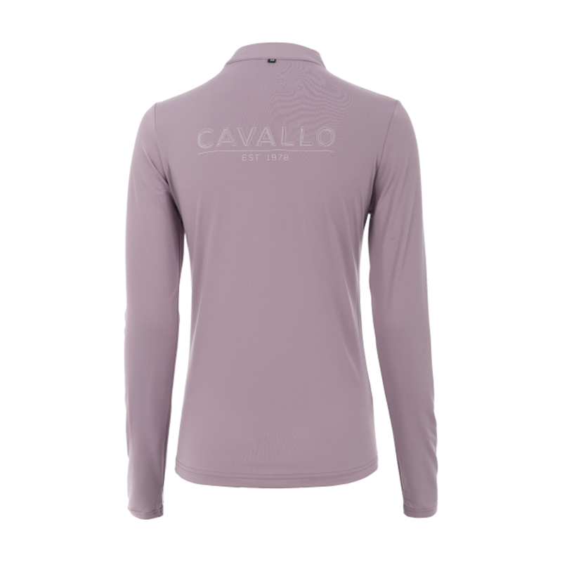 Cavallo Edera Ladies Functional Jersey Shirt - Powder Lilac-1
