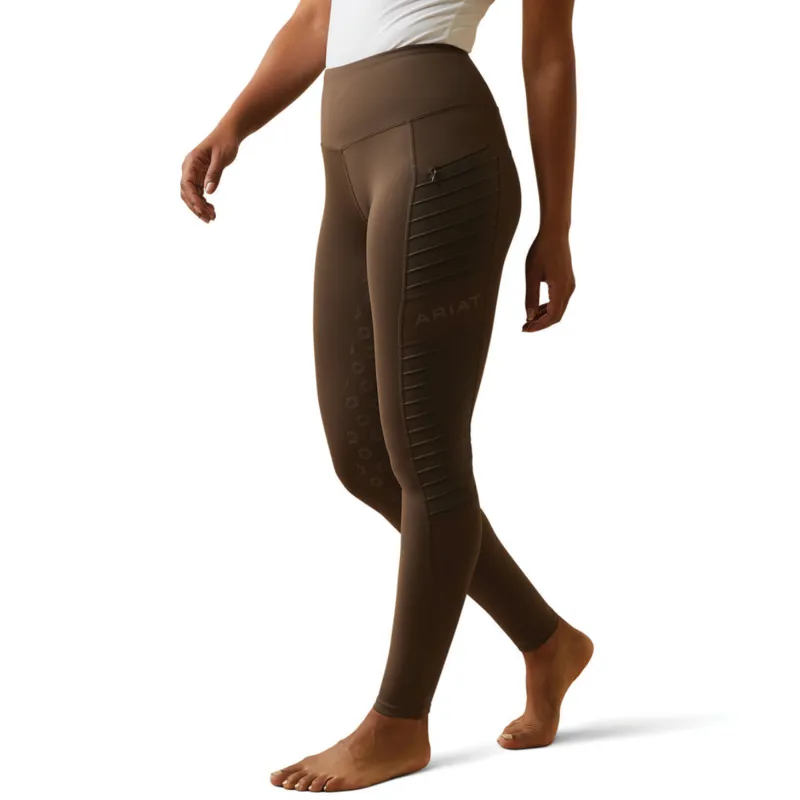 Ariat Women's EOS Moto Full Seat Tights - Banyan Bark