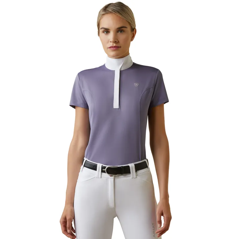 Ariat Women's Aptos Short Sleeve Show Shirt - Dusky Granite