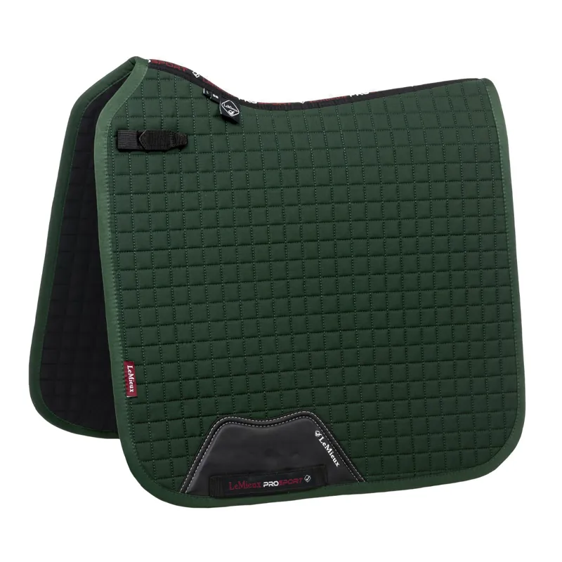 LeMieux Cotton Dressage Square - Green