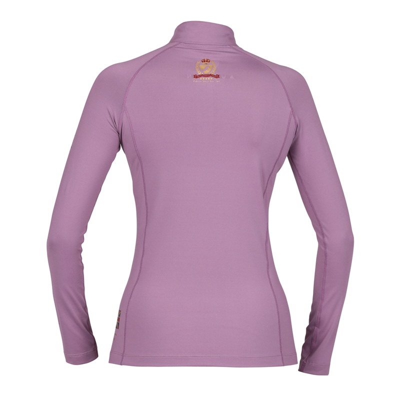 Aubrion Team Long Sleeve Base Layer - Mauve-2