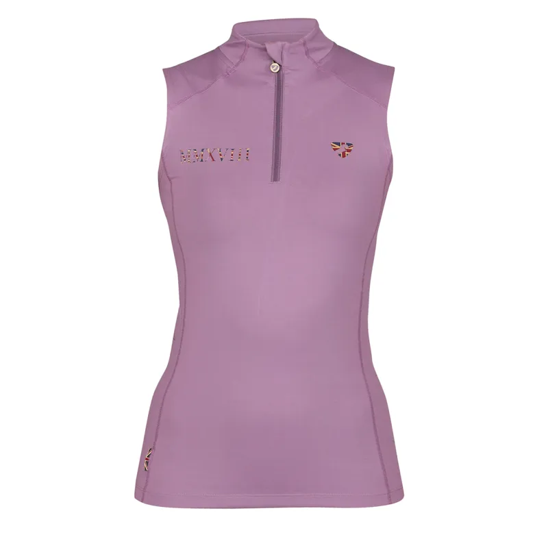 Aubrion Team Sleeveless Base Layer - Mauve