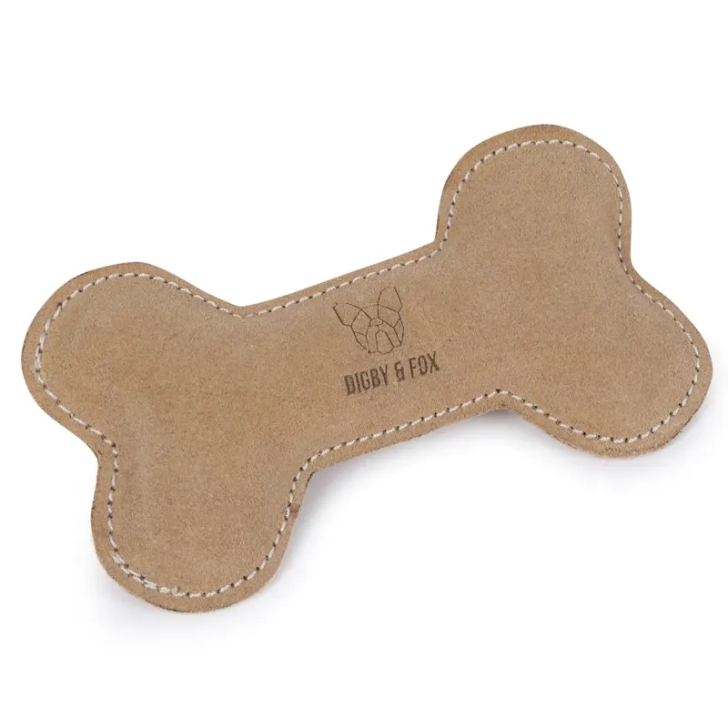 Shires Digby And Fox Leather Bone Toy