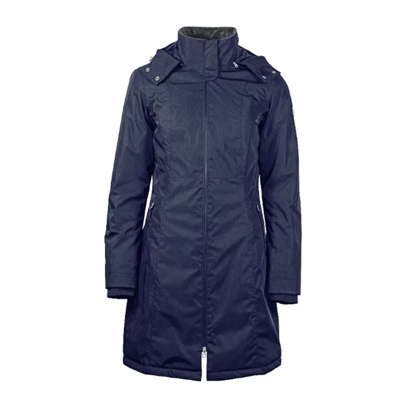 Mark Todd Performance Long Waterproof Coat - Navy