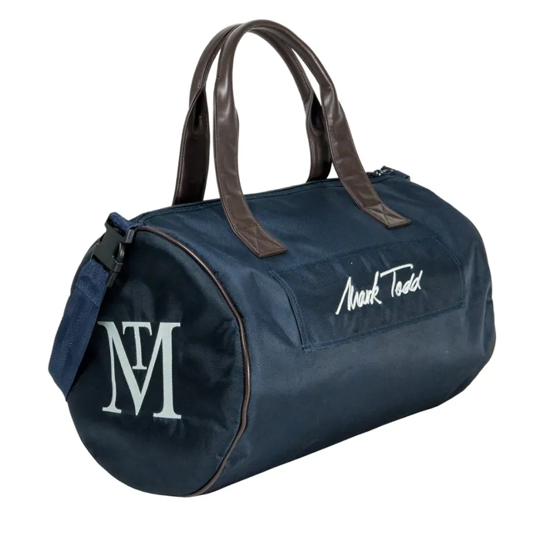 Mark Todd Luggage Padded Pro Ring Bag - Navy/Chocolate