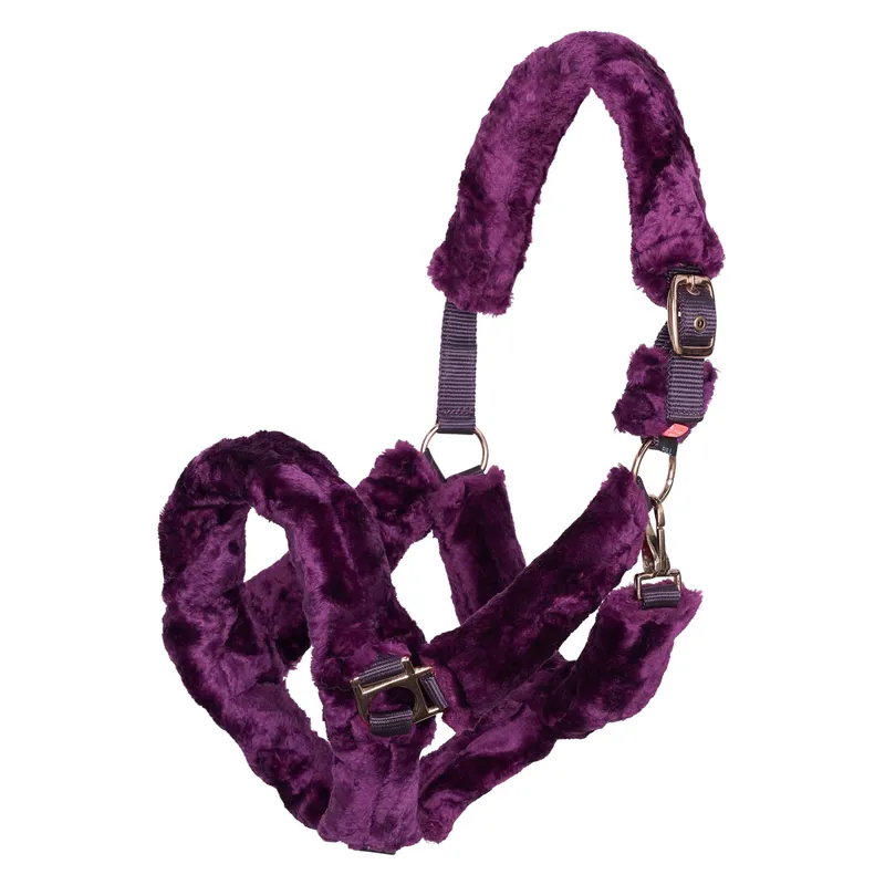 Imperial Riding Headcollar Fur Irhgo Star - Bordeaux